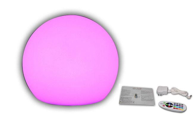 La palla dell'umore LED della materia plastica accende il diametro 10 cm con telecomando