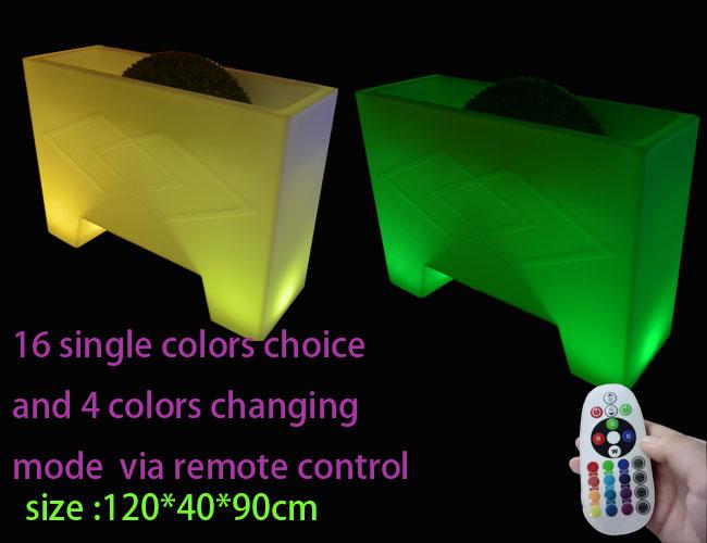 Grande tipo del secchiello del ghiaccio del LED Antivari della Tabella luminosa del contatore impermeabile per affitto
