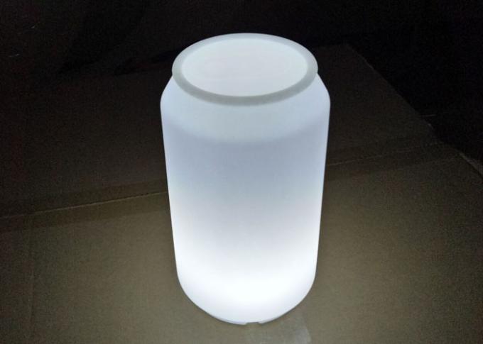la Anello-tirata decorativa delle lampade da tavolo di 3W LED può a forma di con il logo su misura