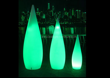 Porcellana Progettazione diritta di arte delle lampade del pavimento economizzatore d'energia dell'hotel con forma della goccia di acqua fornitore