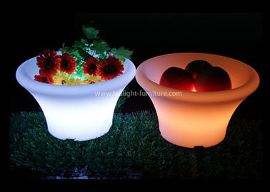 Porcellana Dispositivo di raffreddamento decorativo del partito del secchiello del ghiaccio del LED per frutta, secchiello del ghiaccio illuminato  fornitore