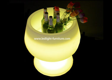 Porcellana LED il secchiello del ghiaccio a forma di tazza del calice/accende il secchio di vino per la portabottiglia fornitore
