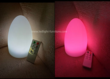 Porcellana Lampade da tavolo decorative su misura del LED, luce cambiante dell'uovo di colore variabile  fornitore