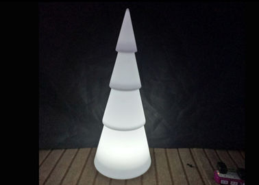 Porcellana Albero portatile di natale bianco della lampada di pavimento di potenza della batteria LED con un'accensione di 16 colori fornitore