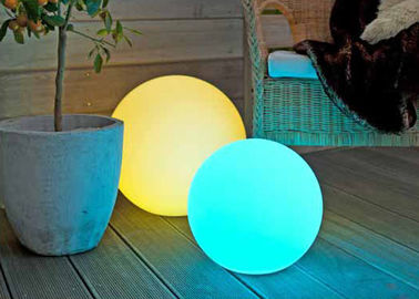Porcellana Luci a energia solare all'aperto della palla del giardino LED con il cambiamento automatico di colori fornitore