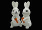 Progettazione sveglia a pile della luce notturna del coniglio di coniglietto LED per il gioco dei bambini fornitore