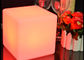 Piccola lampada da tavolo principale 10cm della luce notturna del cubo per il ristorante/decorazione di festival fornitore