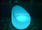 L'uovo ha modellato la sedia del LED Antivari/dell'interno eleganti accende le sedie con 16 colori fornitore