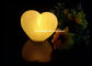 Il cuore romantico ha modellato la lampada da tavolo con i multi colori che cambiano il regolatore fornitore