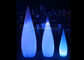 Progettazione diritta di arte delle lampade del pavimento economizzatore d'energia dell'hotel con forma della goccia di acqua fornitore