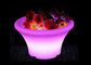 Dispositivo di raffreddamento decorativo del partito del secchiello del ghiaccio del LED per frutta, secchiello del ghiaccio illuminato  fornitore