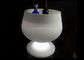 LED il secchiello del ghiaccio a forma di tazza del calice/accende il secchio di vino per la portabottiglia fornitore