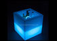 Dispositivo di raffreddamento ricaricabile del secchiello del ghiaccio della luce 40cm del cubo del polietilene LED per l'esposizione della bottiglia fornitore