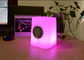 Luce senza fili del cubo del LED/lampada da tavolo musicale del LED con l'altoparlante di Bluetooth fornitore