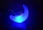 Materia plastica della mini di sorriso luce notturna adorabile gialla della luna LED per il regalo dei bambini fornitore