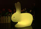 Luce notturna a forma di del coniglietto sveglio LED, cambiamento bianco di colori della lampada 16 del coniglio fornitore