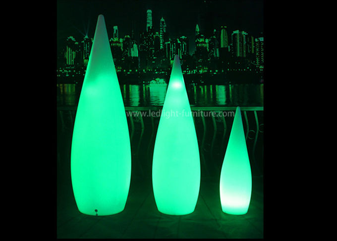 Progettazione diritta di arte delle lampade del pavimento economizzatore d'energia dell'hotel con forma della goccia di acqua