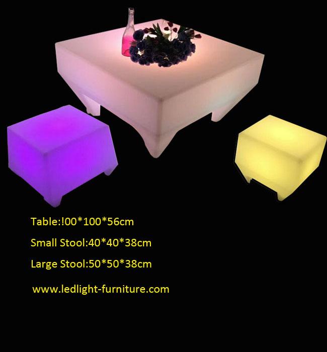 Luminosità all'aperto della mobilia del partito di RGB LED di progettazione unica con telecomando