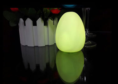 Porcellana Il PVC molle ha condotto la luce a forma di uovo della luce notturna della novità con la batteria 3*LR44 fornitore
