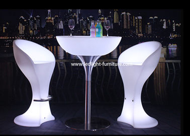 Porcellana Mobilia pura su misura della luce di bianco LED, mobilia all'aperto d'ardore senza cordone  fornitore