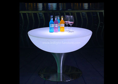 Porcellana Colori a pile della tabella di cocktail del LED 16 che cambiano con la base dell'acciaio inossidabile fornitore