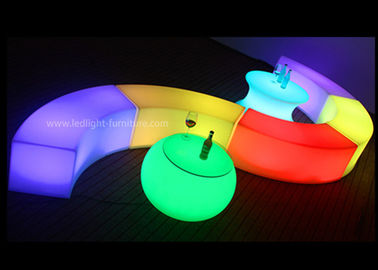 Porcellana Banco portatile della luce del serpente LED ricaricabile per la decorazione all'aperto del partito fornitore