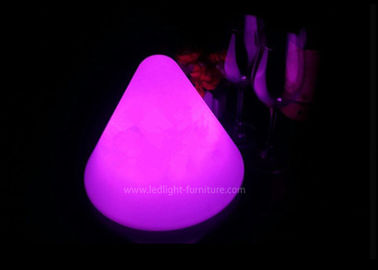 Porcellana Lampade da tavolo decorative a pile del LED, luce notturna a forma di cono del bambino di RGB fornitore
