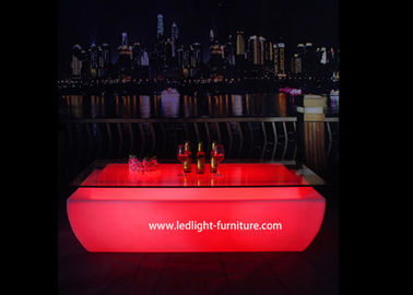 Porcellana Mobilia illuminata alla moda di Antivari della Tabella di cocktail della materia plastica LED fornitore