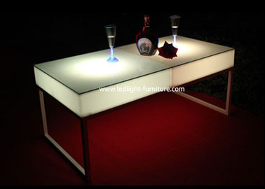 Porcellana Tabella di cocktail impermeabile del telecomando LED 120*60cm per la mobilia del salotto fornitore