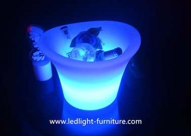 Porcellana Il colore variabile illumina il secchiello del ghiaccio del LED/principale accende il secchio per il dispositivo di raffreddamento del partito fornitore