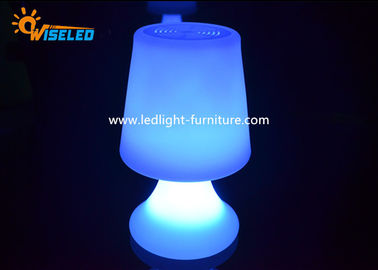 Porcellana Il tipo della lampada da tavolo ha condotto la cassa bianca dell'altoparlante di Bluetooth con telecomando fornitore