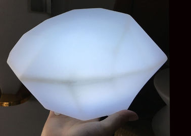 Porcellana La pietra cambiante della luce notturna di colore sveglio di potenza della batteria del LED ha modellato/a forma di diamante fornitore