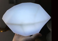 La pietra cambiante della luce notturna di colore sveglio di potenza della batteria del LED ha modellato/a forma di diamante