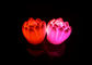 La luce notturna attiva dell'acqua LED, 7 colori infiamma luce notturna principale del fiore per il compleanno fornitore
