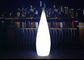 Progettazione diritta di arte delle lampade del pavimento economizzatore d'energia dell'hotel con forma della goccia di acqua fornitore