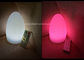 Lampade da tavolo decorative su misura del LED, luce cambiante dell'uovo di colore variabile  fornitore