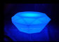 La prova alla moda del tempo della Tabella di cocktail di progettazione LED del diamante con si rilassa la luce morbida fornitore